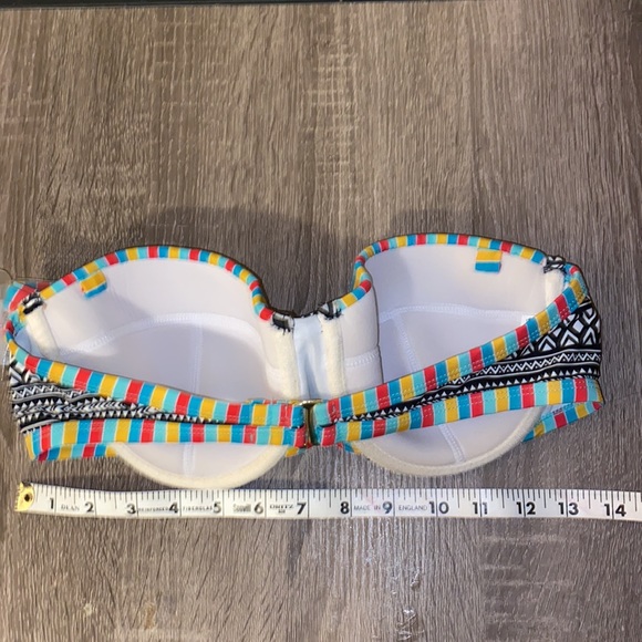 Tribal Geometric Halter Balconette Bikini Top - Picture 7 of 7